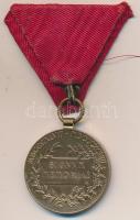 1898. "Jubileumi Emlékérem Fegyveres Erő Számára / Signum memoriae" Br kitüntetés mellszal...