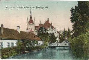 Kassa, Hernád-folyó, Jabab-palota / riverside, Palace Jakab