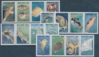 PHILAKOREA nemzetközi bélyegkiállítás 4 négyescsík (légi értékek nélkül), PHILAKOREA Stamp Exhibition 4 stripes of 4 (without airmail stamps)