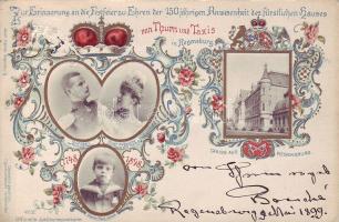 1899 Haus von Thurn und Taxis Litho