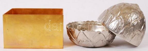 Nagy bolhatétel, alpakka, réz, fém, összesen:27 db