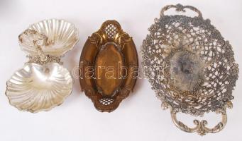 Nagy bolhatétel, alpakka, réz, fém, összesen:27 db