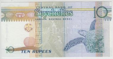 Seychelle-szigetek 1998. 10R T:I Seychelles 1998. 10 Rupees C:UNC