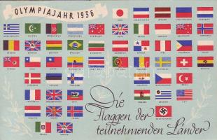 1936 Olympia mit so Stpl.