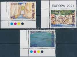 Európa ívsarki sor Europe corner stamp