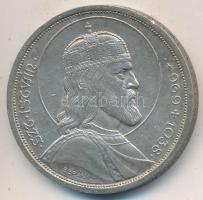 1938. 5P Ag "Szent István" T:2,2-
Adamo P8.1