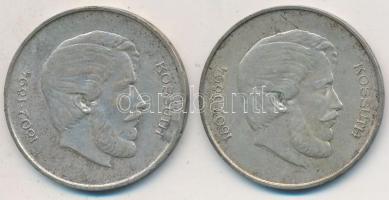 1947. 5Ft Ag "Kossuth" (2x) T:2-
Adamo F8.1