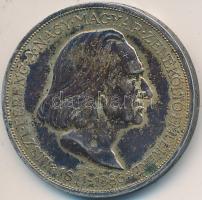 1936. 2P Ag "Liszt Ferenc" T:2 patina Adamo P7.3