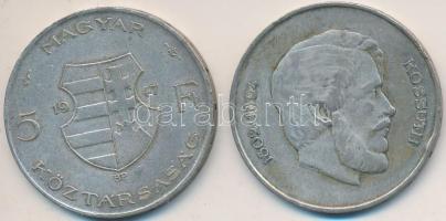 1947. 5Ft Ag "Kossuth" (2x) T:2,2-
Adamo F8.1