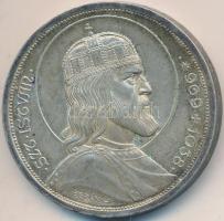 1938. 5P Ag "Szent István" T:2- Adamo P8.1