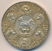 DN "A Magyar Ebtenyésztők és Ebkedvelők Egyesülete" Ag emlékérem. Szign.: Scheid G. A. ezü...