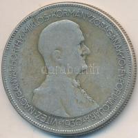 1930. 5P Ag "Horthy jobbra" T:3 Adamo P8