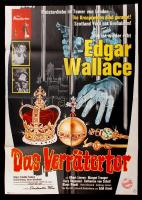 1964 Das Verrätertor (Traitors Gate) filmplakát, hajtott 84x59 cm