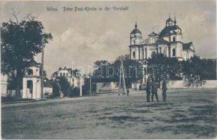 Vilnius, Wilna; Peter-Paul church