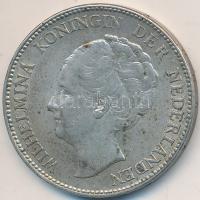 Hollandia 1931. 1G Ag "I. Vilma" T:2 Netherlands 1931. 1 Gulden Ag "Wilhelmina I" C:XF