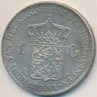 Hollandia 1931. 1G Ag "I. Vilma" T:2
Netherlands 1931. 1 Gulden Ag "Wilhelmina I&quot...