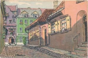 Riga, Castle street s: E. Deeters (EK)