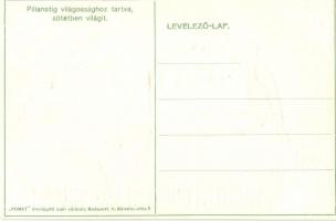 Nem, Nem, Soha! eredetileg fluoreszkáló irredenta képeslap / fluorescent postcard