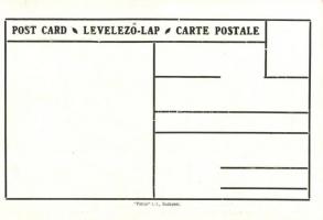 Lepényevő verseny a cseh-román-szerb imperialisták közt / Hungary, irredenta, artist signed