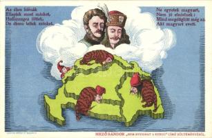 'Mező Sándor - Nem nyughat a kuruc' Kossuth, Rákóczi; Grafikai Intézet Rt. Budapest / irredenta