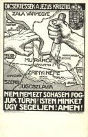 Muraköz - Zrínyi népe' kiadja Besskó Károly Grafikai Intézete / irredenta s: Helbing Aranka