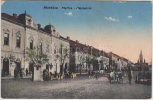 Munkács, Fő utca, Iczkovics József üzlete / street, shop (EK)