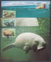 1988 WWF dugong sor Mi 782-785 4 CM