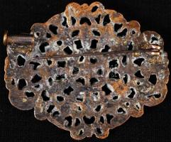 Antik hatású kitűző