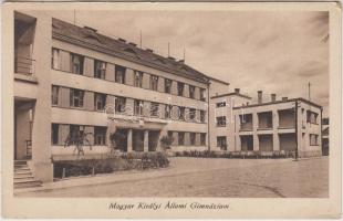 Huszt, Magyar Királyi Állami gimnázium / grammar school (EK)