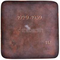 Szabó Géza (1895-1968) 1939. "Magyar Királyi Hunyadi János 9. Honvéd Gyalogezred - ezredtulajdo...