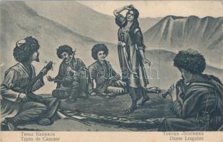 Caucasian folklore, Lasguine dance