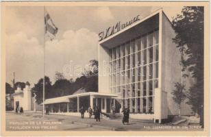 1935 Brussels, Bruxelles; Exposition, Pavillon de la Finlande / Finland pavilion (pinhole)