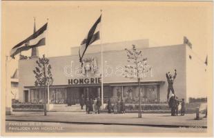 1935 Brussels, Bruxelles; Exposition, Pavillon de la Hongrie / Hungary pavilion