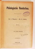 1881 Wagener-Ludwig: Philologische Rundschau, Erster Jahrgang, 1651p