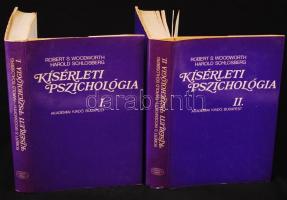 Woodworth-Schlosberg: Kísérleti pszichológia I-II. Bp., 1986, Akadémiai Kiadó. Kiadói egészvászon kö...