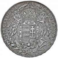 1783B Tallér Ag "II. József" Körmöcbánya (27.98g) T:2- 
Hungary 1783B Madonnentaler Ag &qu...