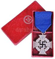 Német 3. Birodalom 1938. "Szolgálati Érdemérem 2. osztálya 25 éves szolgálat után" ezütözö...