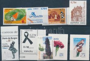 2002-2006 9 individual stamps, 2002-2006 9 db önálló bélyeg