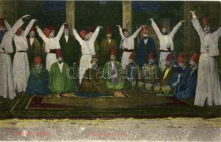 Whirling dervishes, Constantinople, folklore