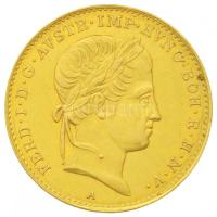 Ausztria 1848A Dukát "I. Ferdinánd" Bécs (3,45g/0.986) T:2 Austria 1848A Ducat "Ferdinand I" Vienna (3,45g/0.986) C:XF Krause KM# 2262