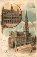 43 db vegyes, háború előtti külföldi városképes lap / collection of 43 worldwide town-view postcards...