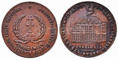 1865. "Emlékérem a pesti országgyűlésre" Br emlékérem "ÉLJEN A HAZA - ES LEBE DAS VAT...