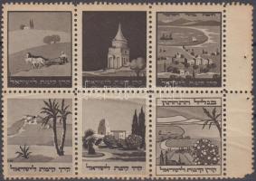 Ciomista propaganda bélyegek 6-os kisív + 20-as kisív