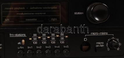 Telefunken audio center 3520, működőkepés, 44×91 cm