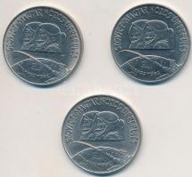 1980. 100Ft "Szovjet-magyar közös űrrepülés" (3x)T:BU
Adamo EM61