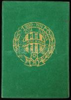 1974 FTC pályaavató mérkőzésére készített díszplakett eredeti díszdobozban. 10x15 cm