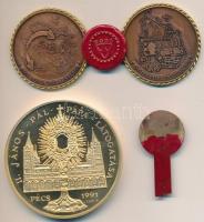 Bognár György (1944-) / Lebó Ferenc (1960-) 1991. "II. János Pál pápa látogatása - Pécs" a...