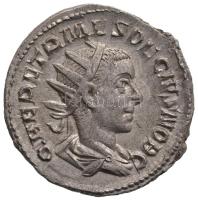 Roman Empire / Herennius Etruscus 251. Antoninianus Ag "Q HER ETR MES DECIVS NOB C / SPES PVBLICA" (4.47g) C:XF RIC 149.