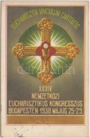 1938 Budapest, XXXIV. Nemzetközi Eucharisztikus Kongresszus, reklám / advertisement (EK)