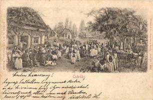 1899 Hungarian folklore, csárdás (EB)